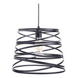 Lampara Colgante Aplique Moderna Metal Twist Deco E27 