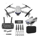 Câmera Dupla Mini Drone E99 Pro Professional 4k Com 2 Bateri