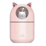 Humidificador Difusor Olores Led Gato Esencias Multiusos 