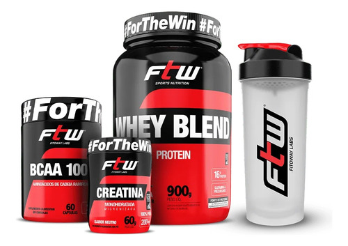 Ftw - Combo Whey Blend Protein - Baunilha