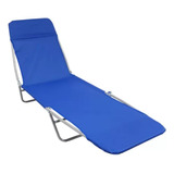 Cadeira Espreguiçadeira Para Praia Piscina Textline Até 90kg