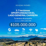 3.7 Ha Oportunidad En El Lago General Carrera