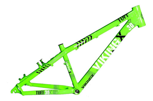 Quadro 26 Mtb Freeride Tuff X-30 Vikingx Verde Neon