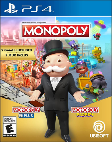 Jogo Monopoly + Monopoly Madness Ps4 Midia Fisica
