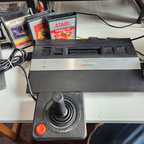 Atari 2600 Jr Con Juegos Y Av Mod.
