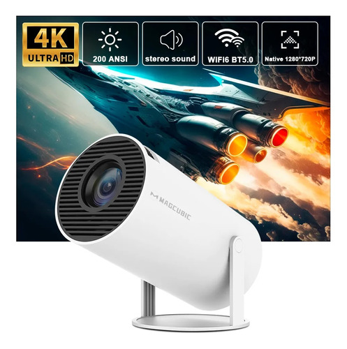 Proyector 4k Hd 1080p Android 11 Smart Tv  Wifi