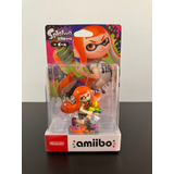 Amiibo Inkling Girl Orange Splatoon