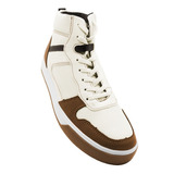 Tenis Bota Capa De Ozono 620301 Beige/café Caballero