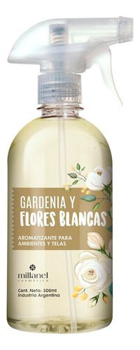 Aromatizante Millanel Gardenia Y Flores Blancas 500ml