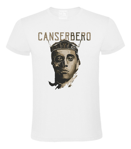 Polera Estampado Dtf Rostro Canserbero / 039