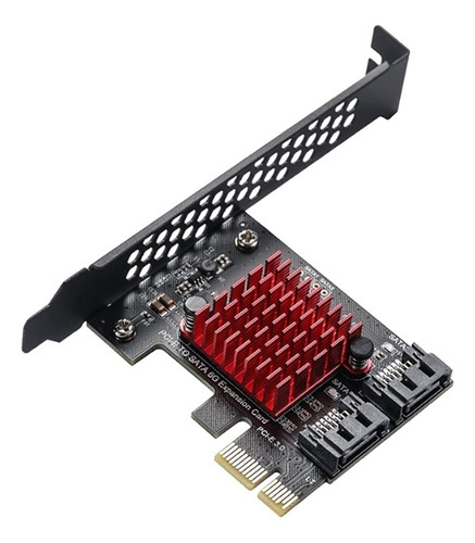 Adaptador Ssd Pci-e Pci Para 2 Portas Sata 3 Iii 3.0 6 Gbps