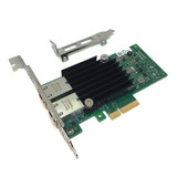 Placa De Rede 10gb Dual Rj45 Intel X550-t2 Ñ X540 X550t2blk 