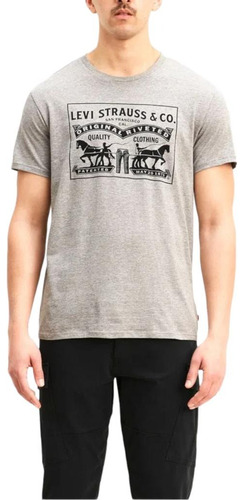 Playera Levis 2-horse Graphic Tee Para Caballero