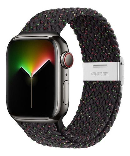 Correa Hebilla Trenzada Para Apple Watch Series Ultra 8 Se 7