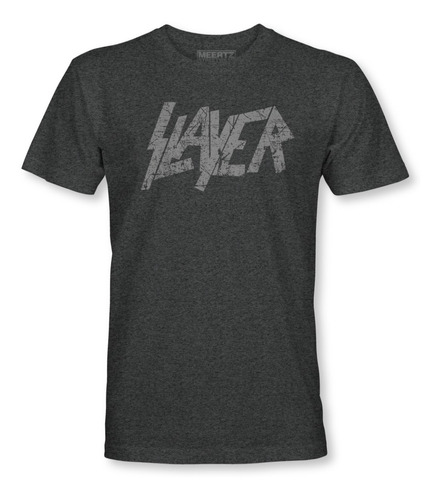 Playera Slayer Rockera , Trash Metal, 100% Algodón Peinado