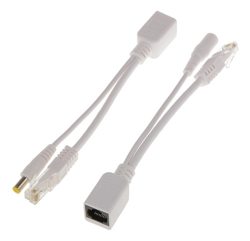 2pcs De Inyector Splitter Adaptador Accesorios De Ethernet