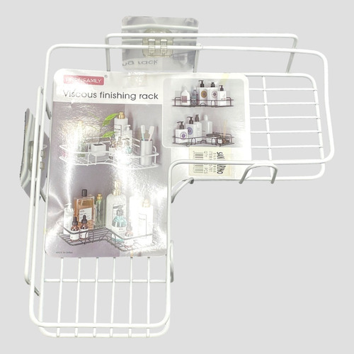 Organizador Repisa Metalico De Ducha Baño Adhesivo Hp95-761