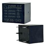 Relé Relay  Simple Inversor 24v 10a 5 Pines  Pack X 100