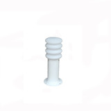 Luminária Poste Lustre Balizador Jardim Pa1030 Branco