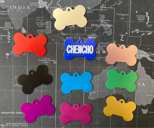 Placa Para Perro Grabada Personalizada