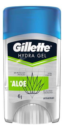 Gillette Antitranspirante En Gel Hydra Gel 45 g