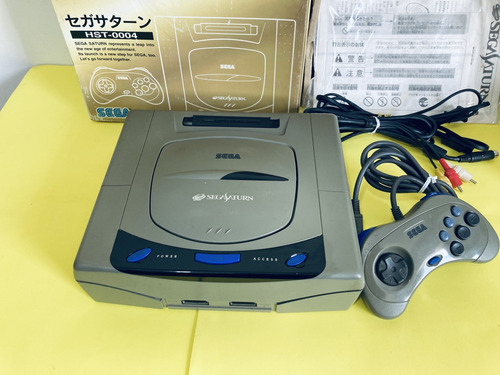 Console Sega Saturn Impecável 