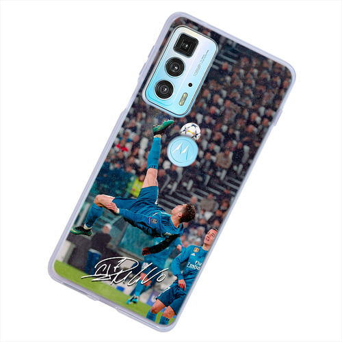 Funda Para Motorola Cristiano Ronaldo Cr7 Chilena Autógrafo