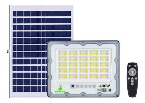 Reflector Solar Led 400w Blanco Frio Y Cálido Uso Exterior