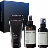 Hommeface Daily Care Set Trío De La Piel Para Hombres, Rutin