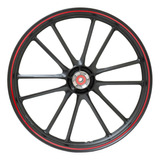 Rin Delantero Filo Rojo Negro Italika Rc 150 (16-19)