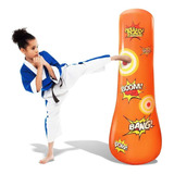 Saco De Boxeo Inflable Para Niños 4.5ft Importado