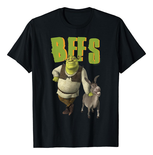 Shrek 2 Y Burro Bffs Polera