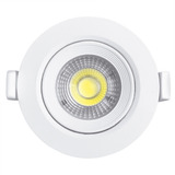 Pack X10 Mini Spot Redondo Led Orientable 3w Frío 7,5cm Ml