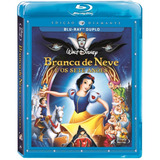 Branca De Neve E Os Sete Anões - Blu-ray Duplo Disney - Novo