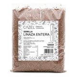 Semilla De Linaza Entera Calidad Premium 500g