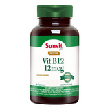 Vitamin B12 12mcg - 60caps, Svl Sabor Sin Sabor