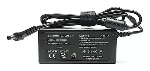 Cargador Para Portátil Asus\toshiba 19v 2.37a 45w -5.5*2.5mm