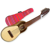 Charango Jujeño Luthier Tallado Madera Artesanal Funda