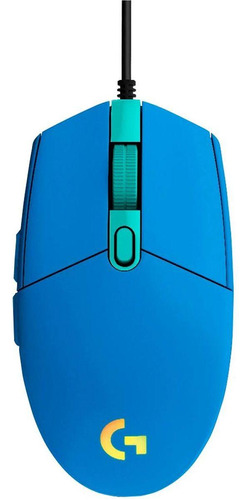 Mouse Gamer Logitech G203 Rgb Lghtsync Azul