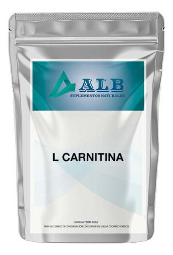 L Carnitina Pura 20 Gr Max Pureza Alb