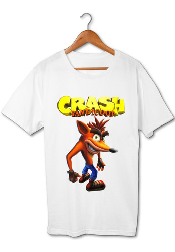 Crash Bandicoot Remera Friki Tu Eres #2