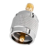 Conversor Conector Sma Hembra A Uhf Macho Coaxial Adaptador