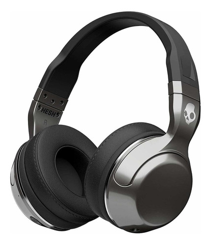 Audífonos Inalámbricos Skullcandy Hesh 2 Wireless Silver Y Black