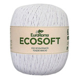 Barbante Euroroma Ecosoft 422g 452m Fio 6 Trico Croche Cores