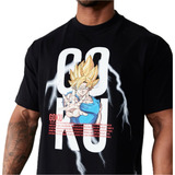 Playera Oversized Vanquish Fitness Edición Dragon Ball