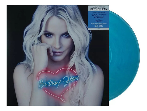 Britney Spears Britney Jean Importado Blue Azul Lp Vinyl