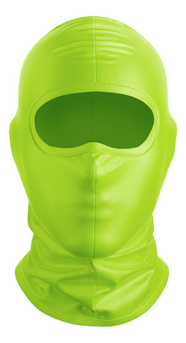 Balaclava Touca Ninja Anti Calor Proteção Uv Térmica Ad Stor Cor Verde Neon Tamanho Único