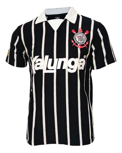 Camisa Corinthians Personalizada Retro 1990 Kalunga Listrada