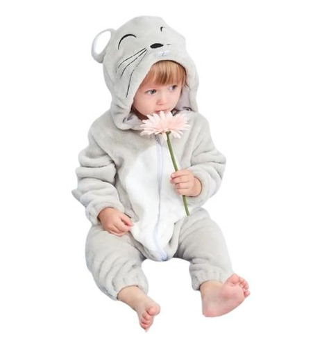 Pijama Disfraz Torotoro Enterito Polar Invierno Niño/bebe Uy