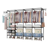 Perchero De Piso Para Organizador Ropa Rack Colgador Closet